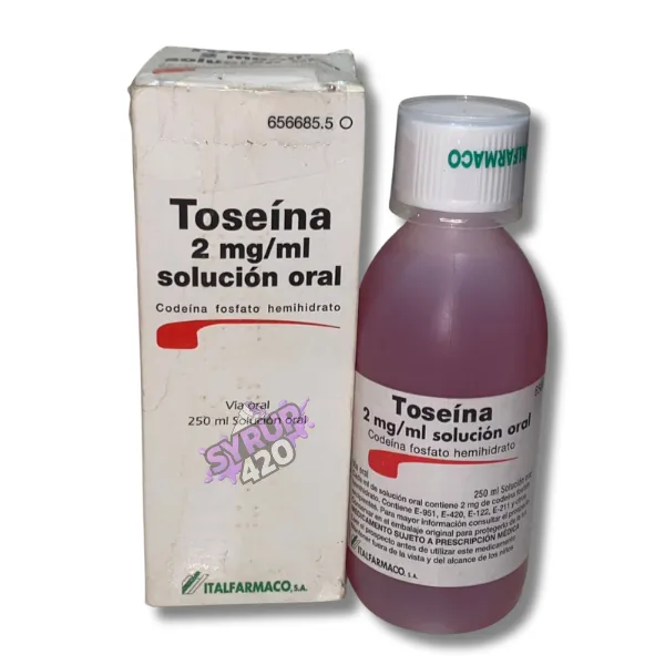 TOSEINA 2 MG 250 ML